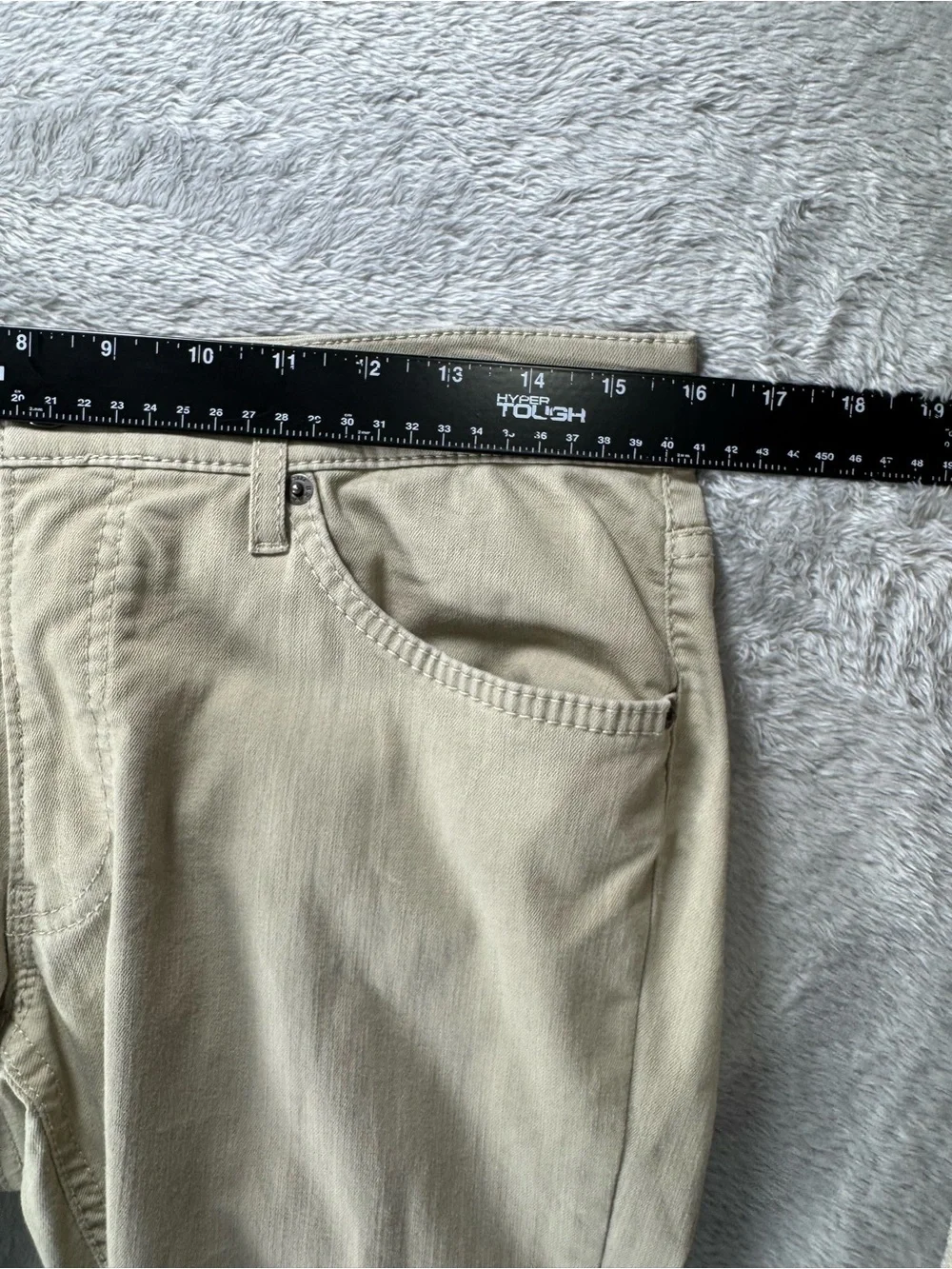 BRAX Chuck Hi Flex Stretch Pants Men 32x34 Khaki